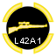 Gold Enfield L42A1 Sniper Rifle