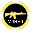 Gold M16A4 Infantry Rifle