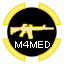 Gold M4 Medium Range Rifle