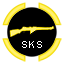 Gold Simonov SKS carbine