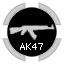 Silver AK-47