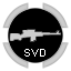 Silver Dragunov Sniper Rifle